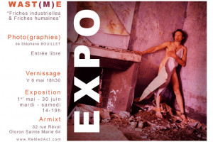 Exposition WAST(M)E | Stéphane Bouillet | Flyer