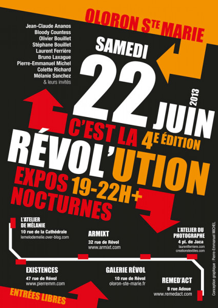Affiche Révol'ution d'été 2013