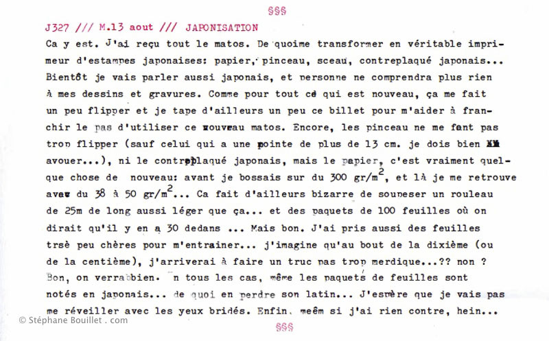 J327 /// JAPONISATION