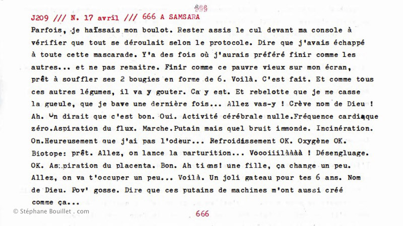 J209 /// 666 à Samsara