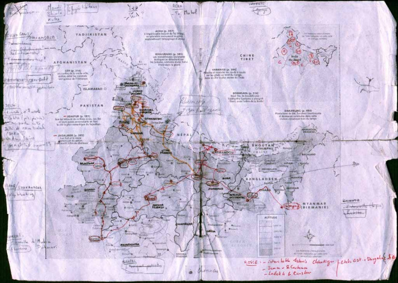 Carte Inde
