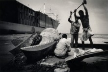 Découpe des hélices au Bangladesh