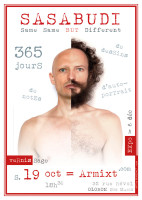 Affiche de l'exposition Sasabudi chez Armixt