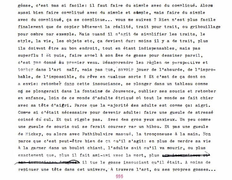 J318 /// D.4 août /// L'ART JOUVENCE