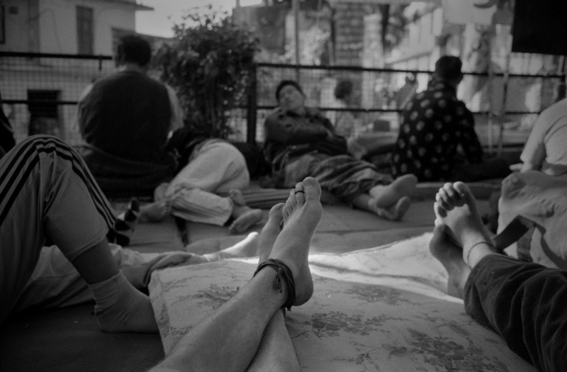 Grève de la faim à Dharamsala