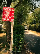 Roulez sur les enfants