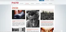 Webdesign: Blanc, rouge et gris: Photo.fr