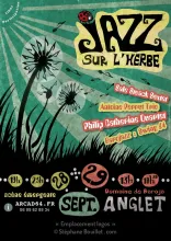 Jazz sur l'herbe: affiche 2013 (proposition)