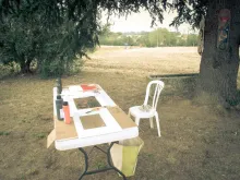 Linogravure live aux Randovales de Belberaud