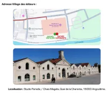 Emplacement du village des éditeurs