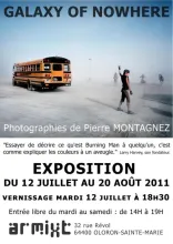 Exposition "Galaxie of nowhere", sur le Burning Man, par Pierre Montagnez