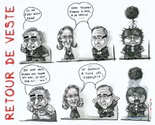 Affaire DSK: réactions de François Hollande, Ségolène Royal et Martine Aubry