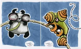 Bamboo caméléon & Panda