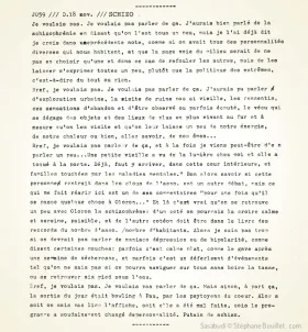 Sasabudi /// Notes /// J059 /// Schizo