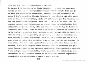 Sasabudi /// Notes /// J072 /// Coquetterie olympienne