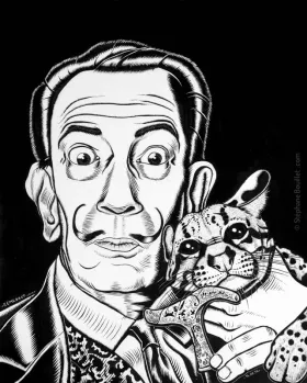 Salvador Dali et Babou