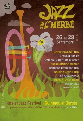 Jazz sur l'herbe 2014 (proposition)