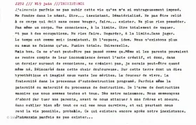 J272 /// INEXISTENCE, MON AMOUR