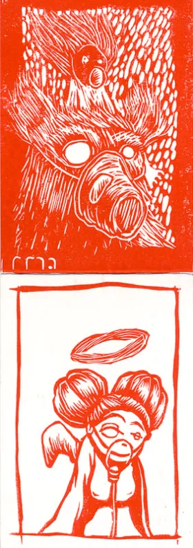 Tchernobyl's angels: gas mask