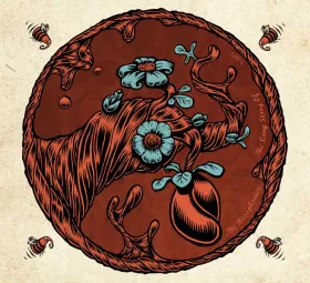 CD The Resophonics - intérieur droit avec CD