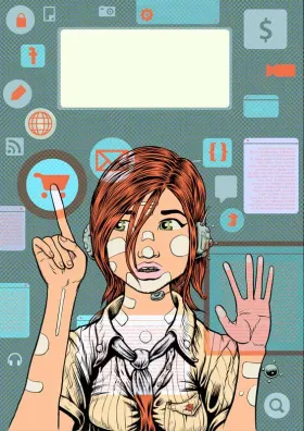 Internet marketing girl