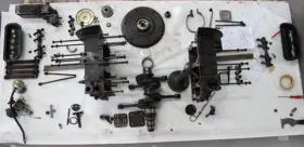 Combi VW: moteur démonté