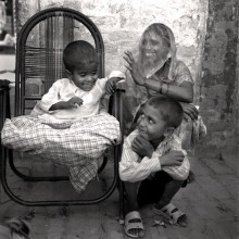 Cancer de la peau chez un enfant, Inde