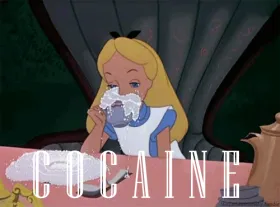 Alice au pays des merveilles et la cocaine