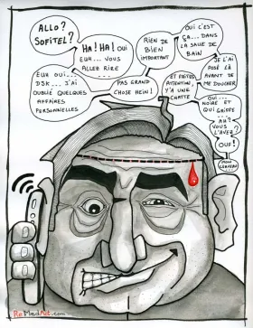 DSK oublie des affaires personnelles au Sofitel