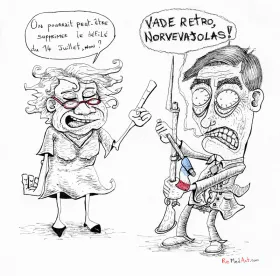 Eva Joly veut supprimer le défilé du 14 juillet: réaction de François Fillon