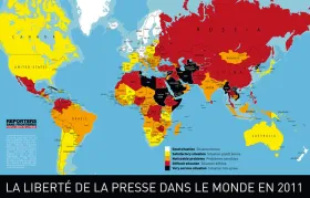 Liberté de la presse dans le monde