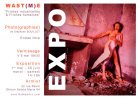 Flyer de l'exposition Wast(m)e | Armixt