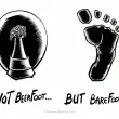 J255 /// BEER FOOT ? BAREFOOT !