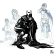 Batman en chie
