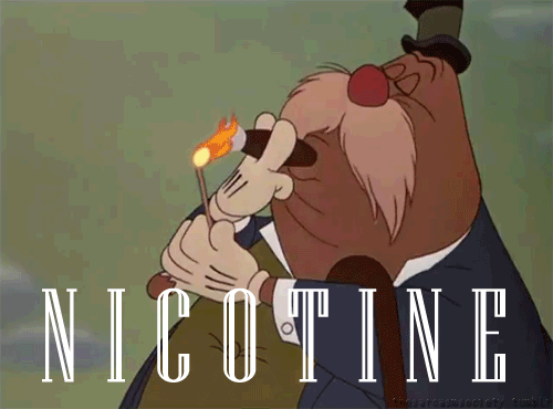 Alice au pays des merveilles: Morse et nicotine
