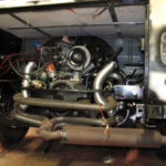 Combi VW: repose moteur