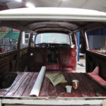 Combi VW vidé de son contenu