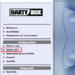 Configuration Darty box