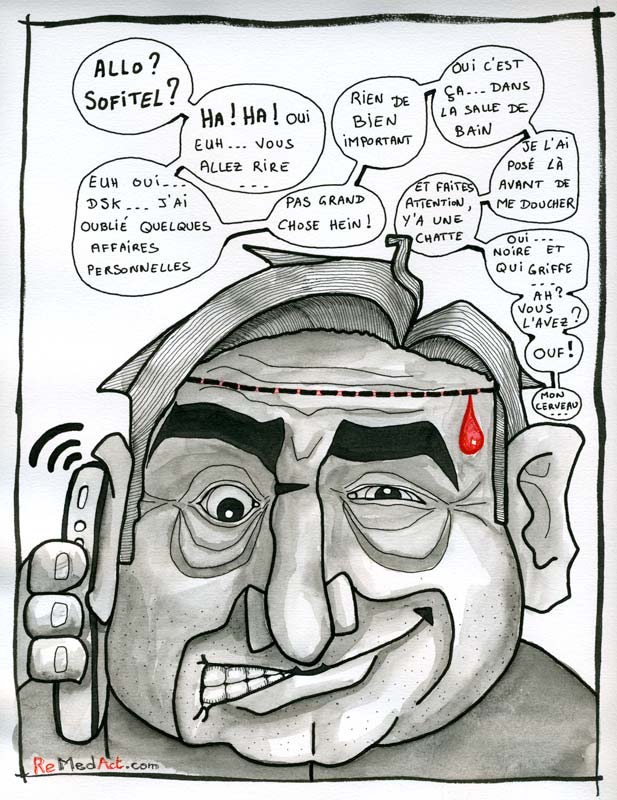 DSK s&rsquo;oublie au Sofitel