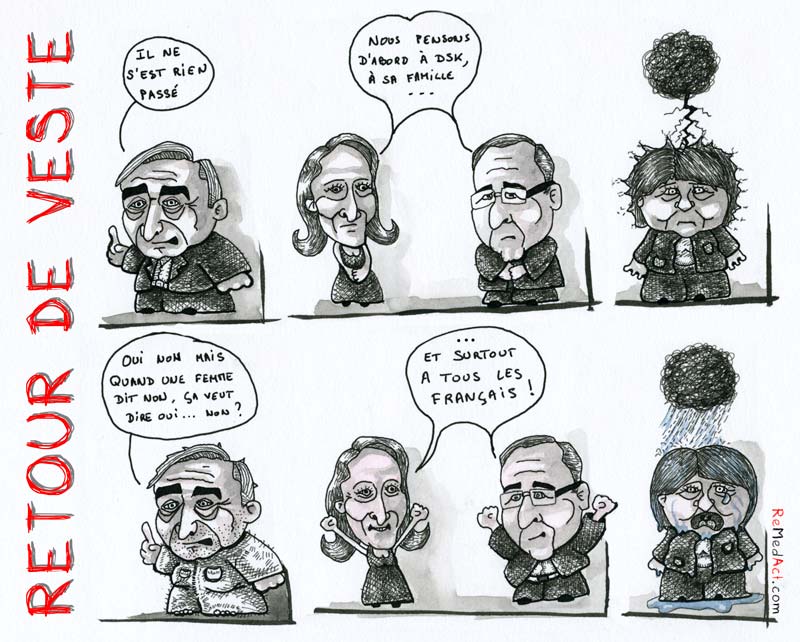DSK: Retour de veste