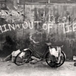 Grafiti "China out of Tibet"
