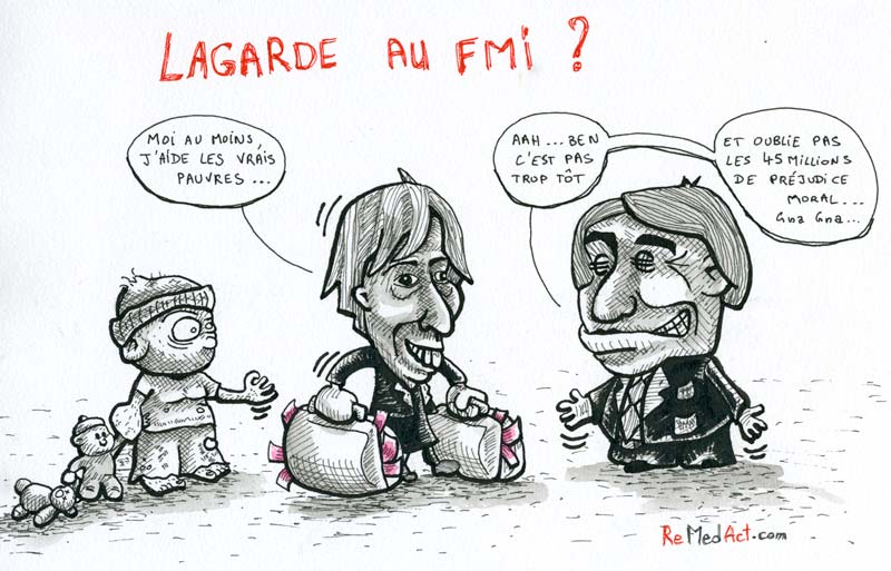 Largarde au FMI ?