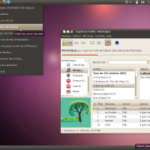 Copie d'écran Ubuntu
