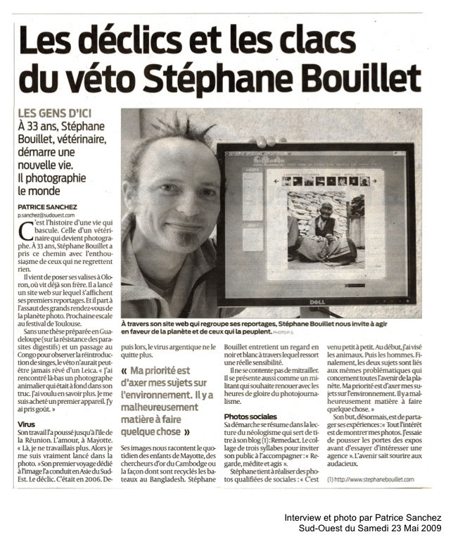 Interview Sud-Ouest
