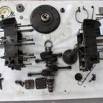 Combi VW: moteur démonté