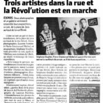 Article de presse pour la Révol'ution I