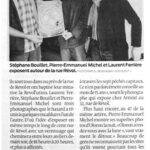 Article de presse pour la Révol'ution I
