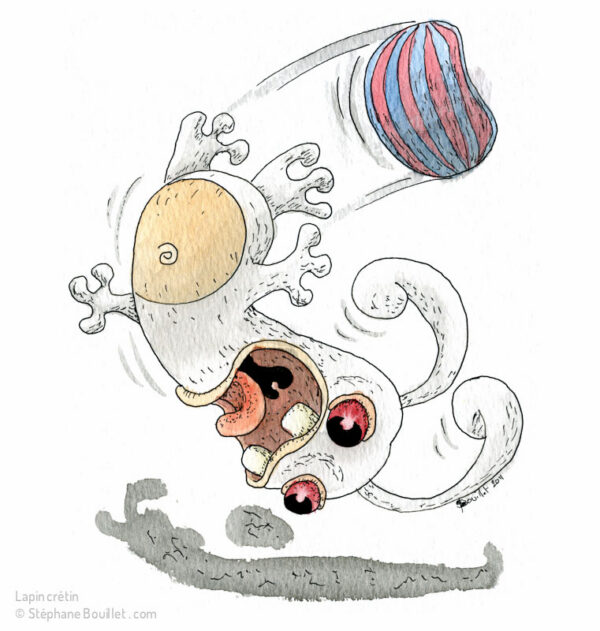 Lapine crétine professeur de gym