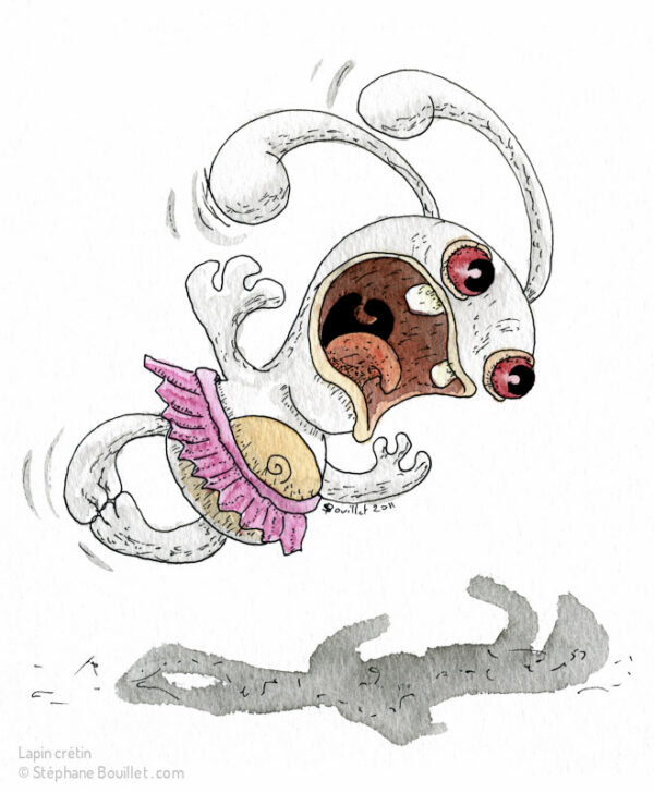 Lapine crétine danseuse
