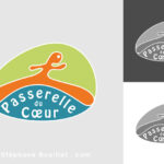 Logo pour la Passerelle du cœur, une association Loi 1901 apportant aide et soutien aux personnes en situation de handicap quel qu’il soit, ainsi qu’à leurs proches.